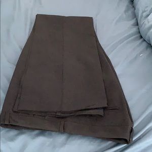 Grey dress slacks